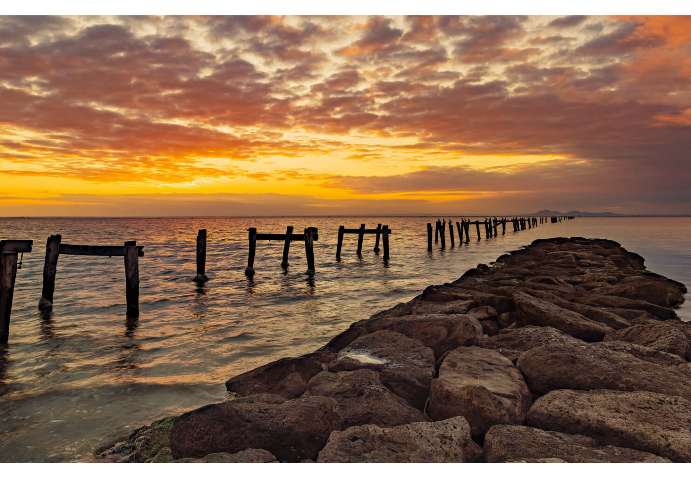Модульная картина Закат на берегу океана | купить картину в Тюмени Модульная картина Закат на берегу океана